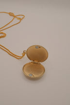 Coro mother-of-pearl locket pendant&nbsp;