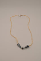 Vintage freshwater rice pearls necklace