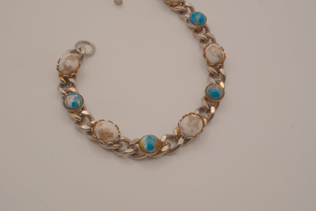 Vintage Southwestern-style link bracelet&nbsp;