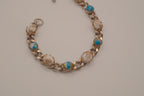 Vintage Southwestern-style link bracelet&nbsp;