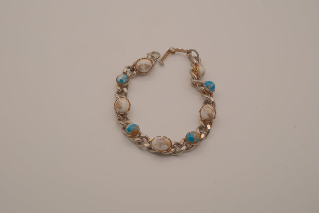 Vintage Southwestern-style link bracelet&nbsp;