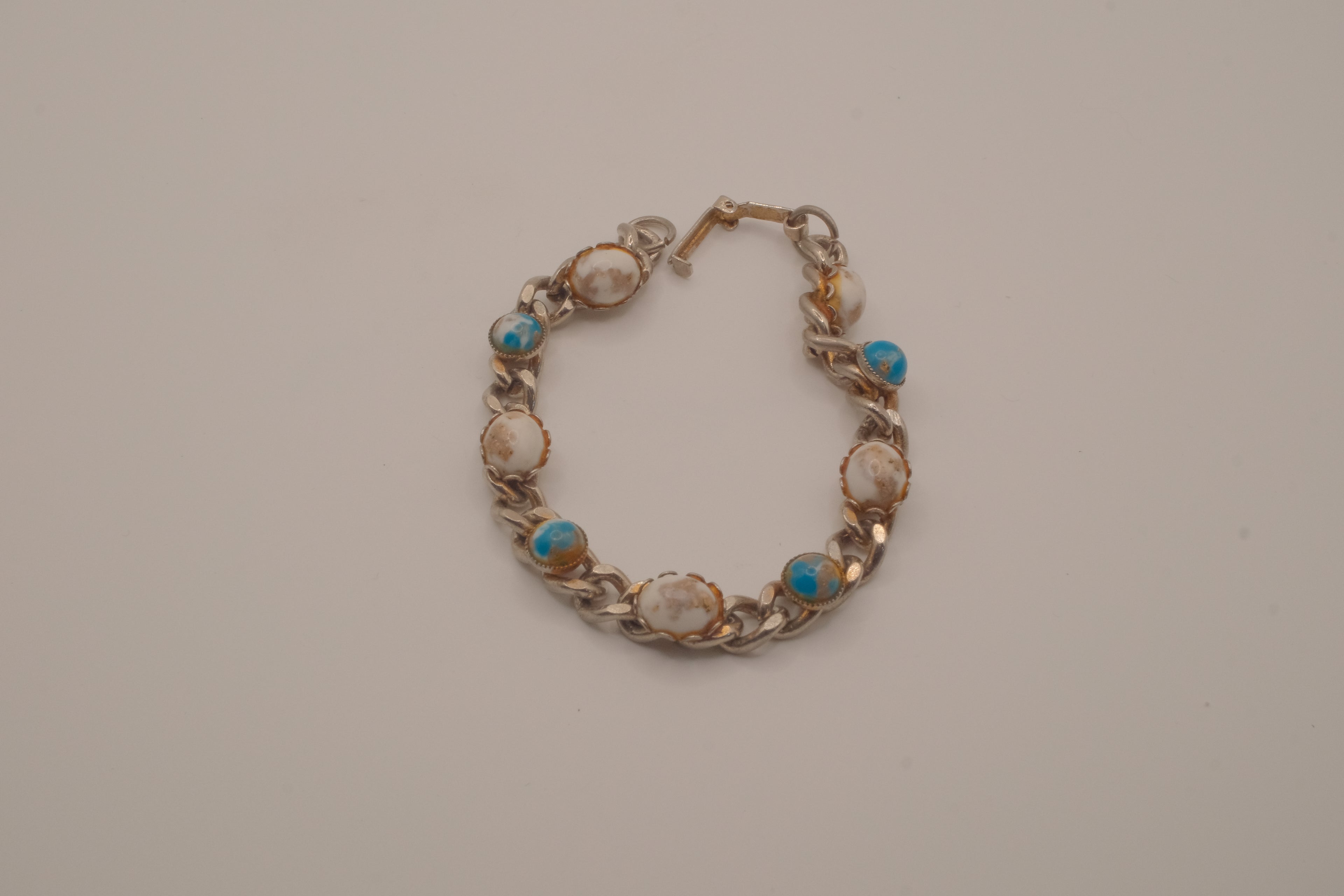 Vintage Southwestern-style link bracelet&nbsp;