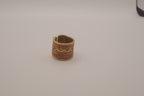 Mixed-metal cuff ring