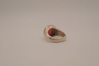 Vintage Carnelian sterling silver ring
