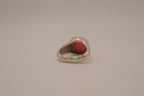 Vintage Carnelian sterling silver ring