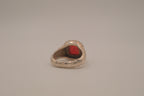 Vintage Carnelian sterling silver ring
