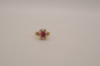 Avon "Roseglow" cocktail ring