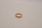 Classic 18K yellow gold wedding band