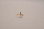 Gold-toned snake ring