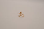 Gold-toned snake ring