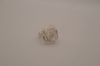 Sterling silver filigree flower ring