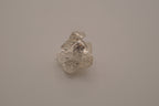 Sterling silver filigree flower ring