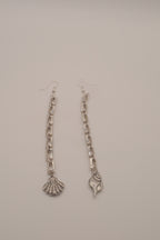 Reworked D'Orlan Asymmetrical Dangle earrings