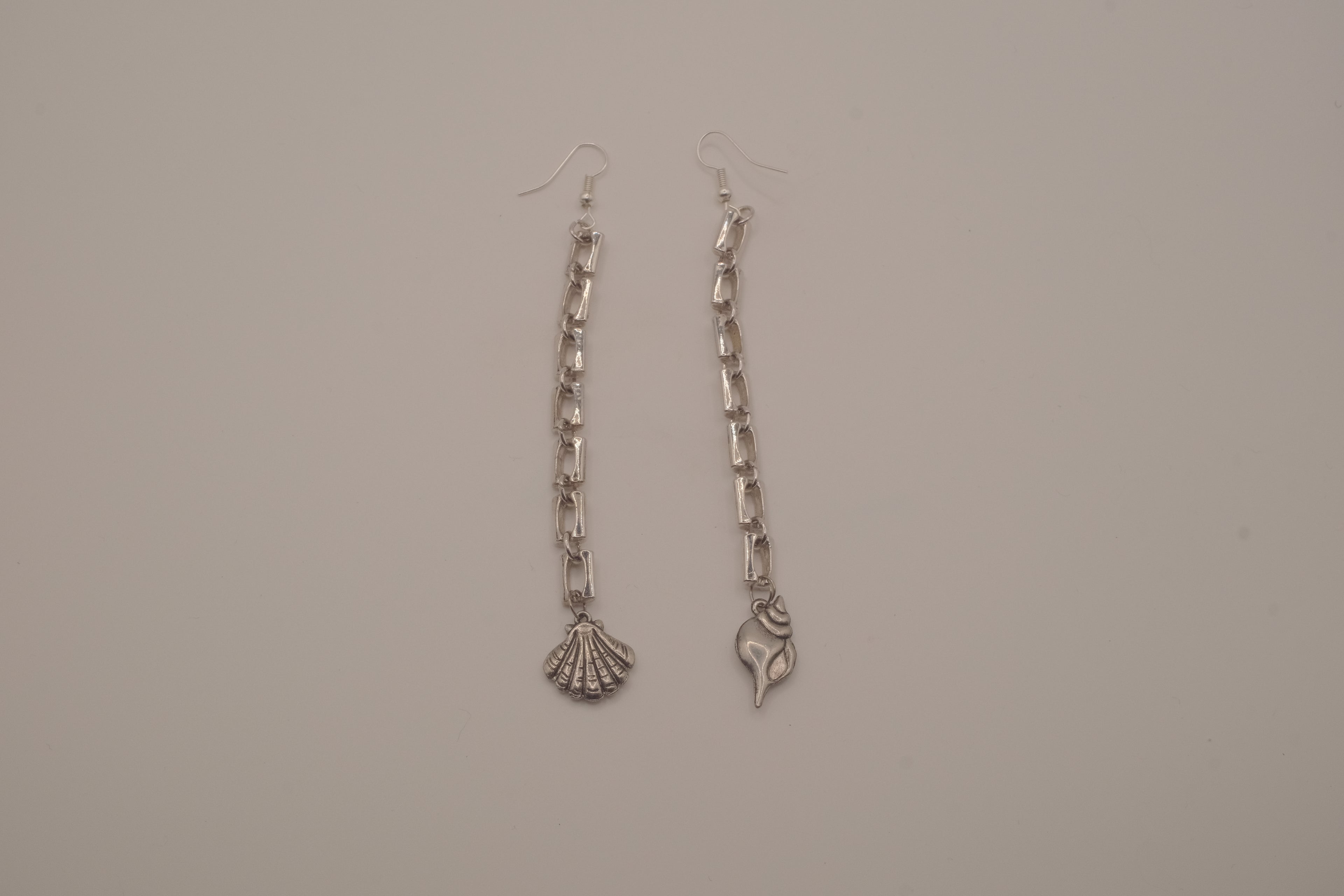 Reworked D'Orlan Asymmetrical Dangle earrings