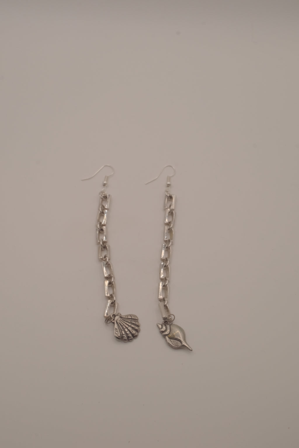 Reworked D'Orlan Asymmetrical Dangle earrings