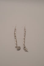 Reworked D'Orlan Asymmetrical Dangle earrings