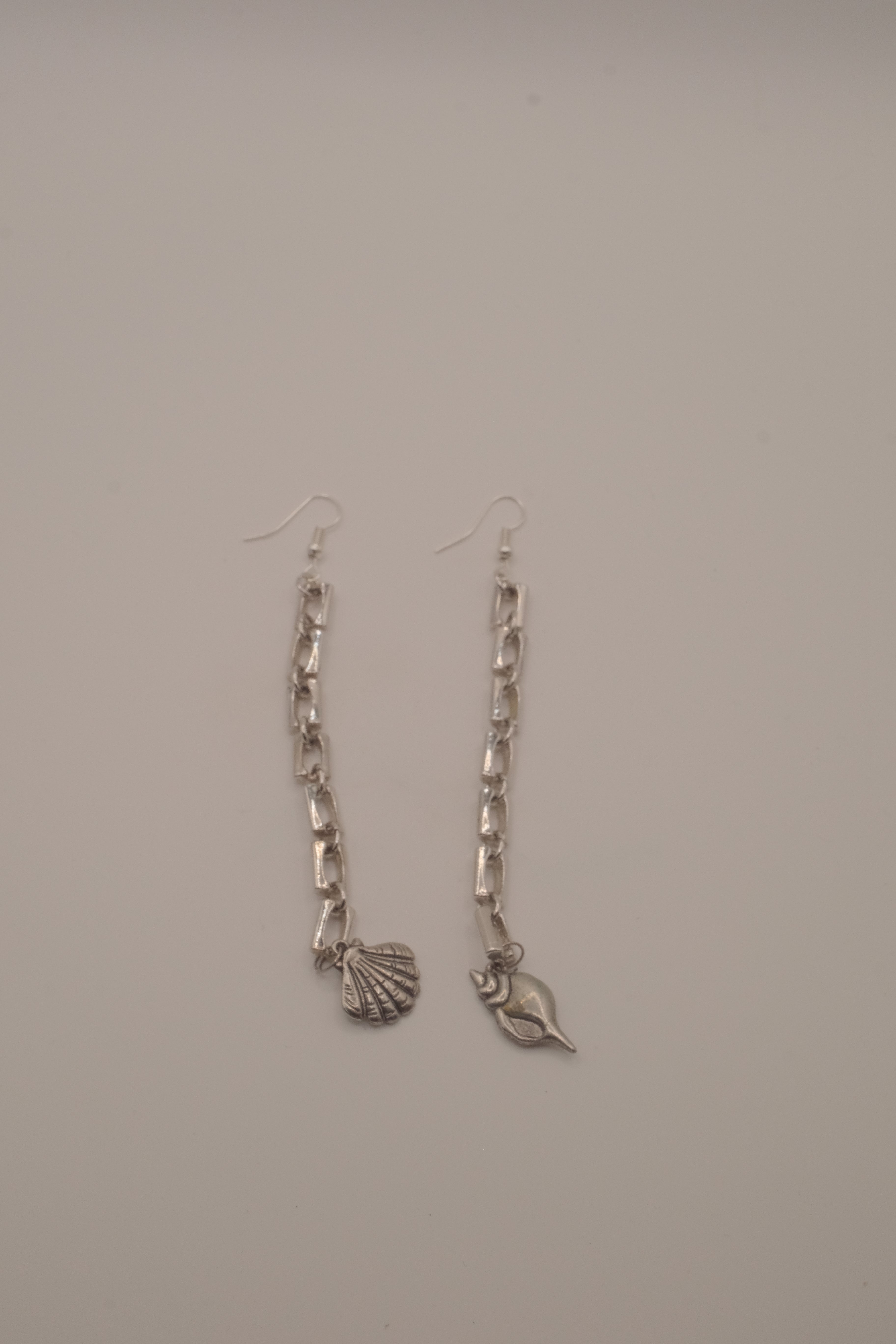 Reworked D'Orlan Asymmetrical Dangle earrings