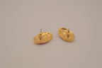 Vintage 1980s gold-tone stud earrings