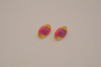 Vintage 1980s gold-tone stud earrings