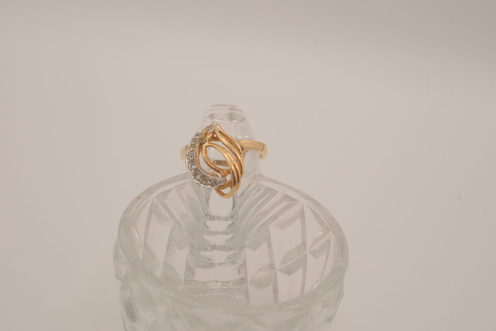 Vintage Sarah Coventry cocktail ring