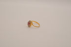 Vintage yellow gold bypass ring