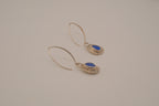 Vintage Sterling silver artisan drop earrings