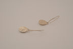 Vintage Sterling silver artisan drop earrings