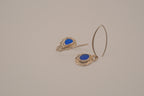 Vintage Sterling silver artisan drop earrings