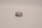 Dolphin and Abalone shell inlay ring