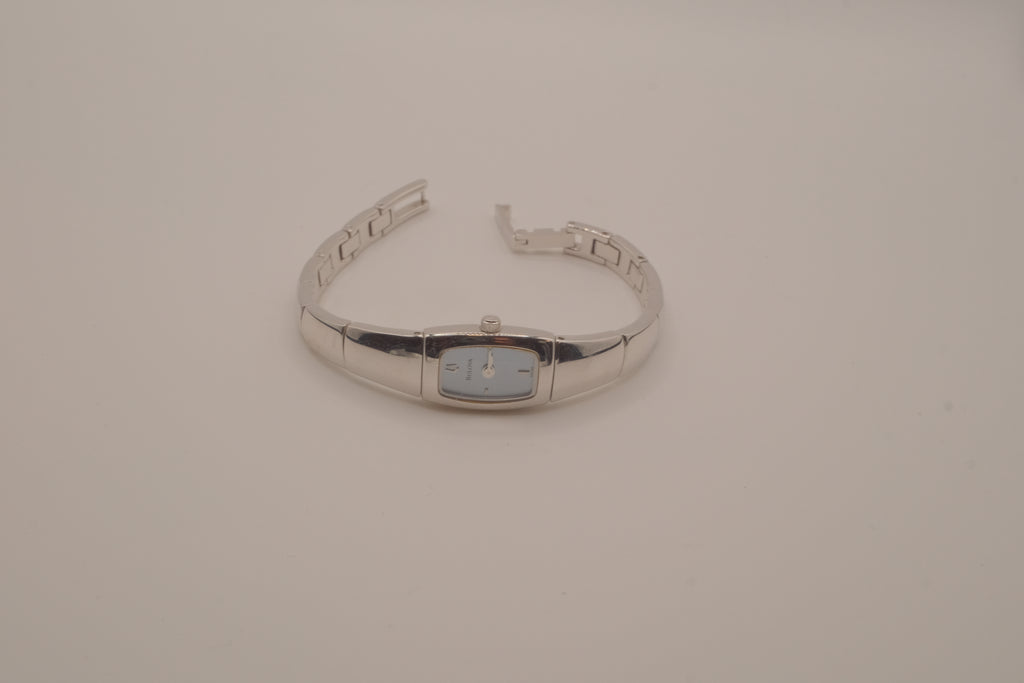 Bulova Ice Blue Slim Bangle Watch