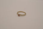Dainty gold stacking ring