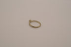 Dainty gold stacking ring