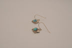 Sterling silver turquoise dangle earrings
