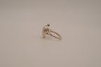 Sterling silver Navajo Cat's eye ring