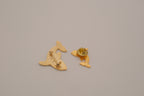 Sandy Cove cloisonné enamel orca Brooch and Pin