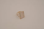 Vintage sterling silver mother-of-pearl statement ring