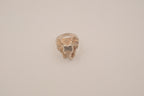 Vintage Sterling silver sculpted elephant ring