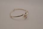 Avon Twin overlapping Calla Lily bangle bracelet
