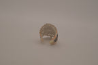 Reworked hand-engraved scrollwork ring