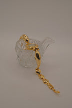 Vintage-style dolphin bracelet watch