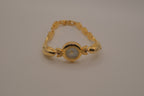 Vintage-style dolphin bracelet watch