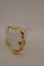 Vintage-style dolphin bracelet watch