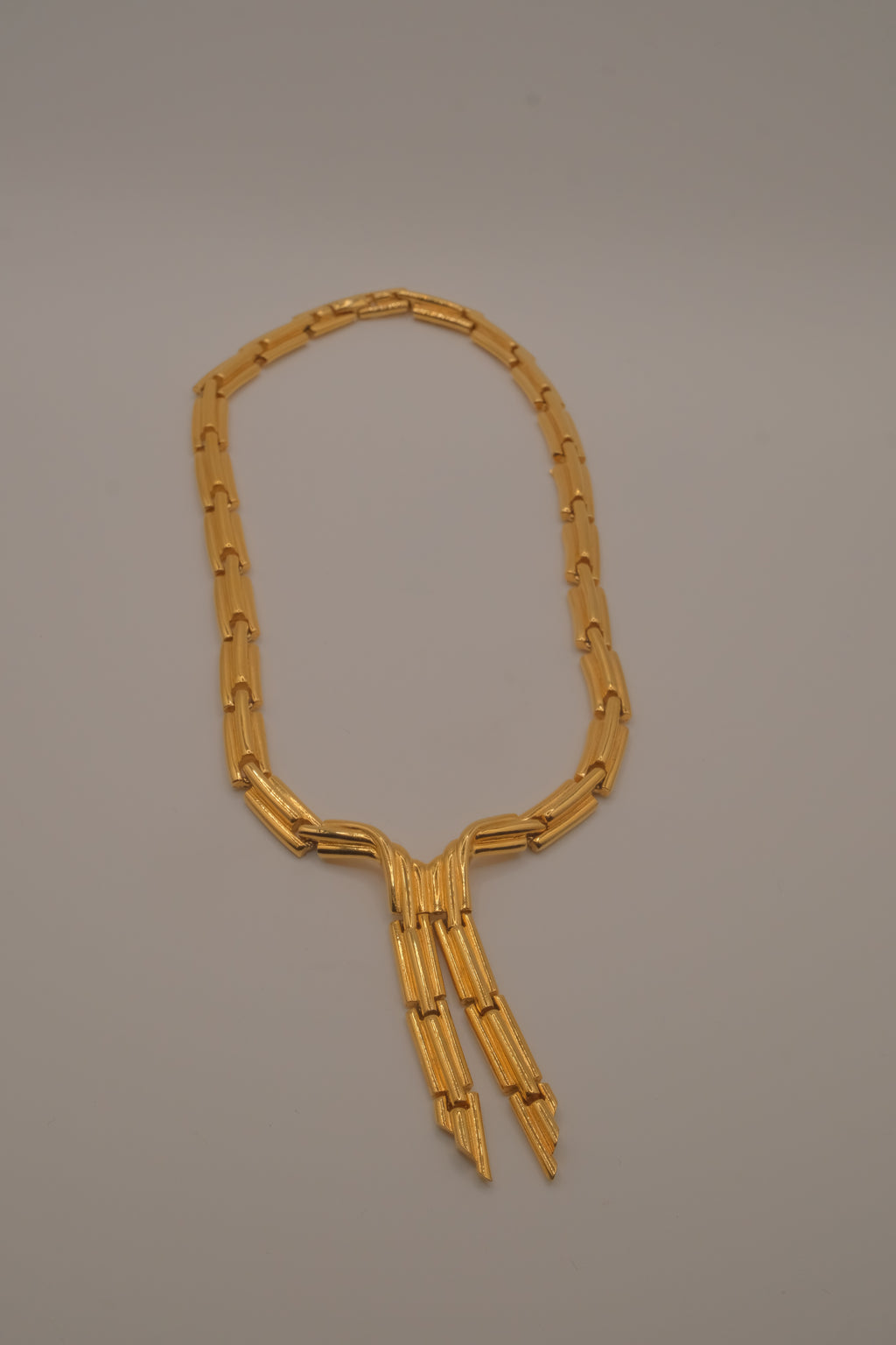 Vintage Mid-Century Art Deco cascade necklace