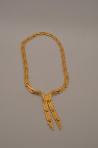 Vintage Mid-Century Art Deco cascade necklace