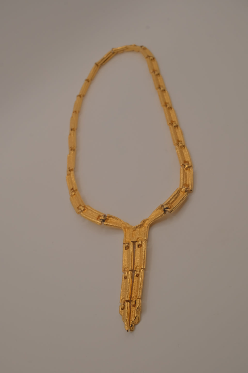 Vintage Mid-Century Art Deco cascade necklace