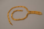 Vintage Mid-Century Art Deco cascade necklace