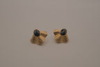 Vintage-style modernist stud earrings