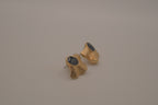 Vintage-style modernist stud earrings