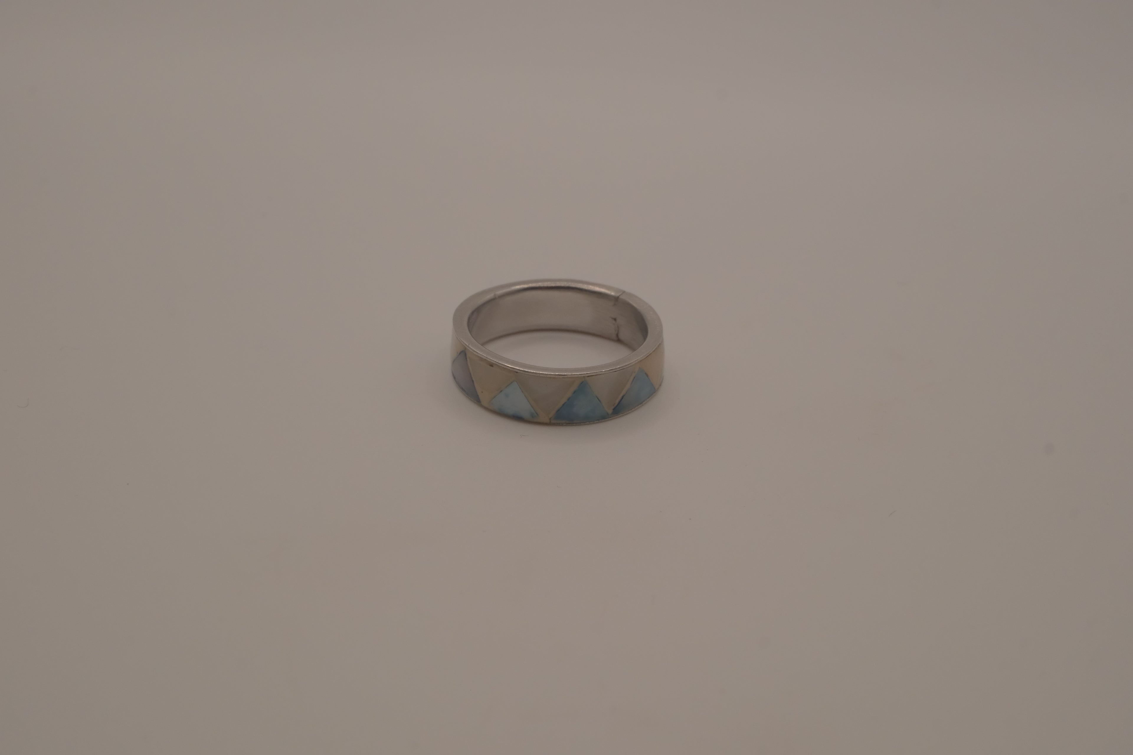 Pearl and Abalone inlay ring