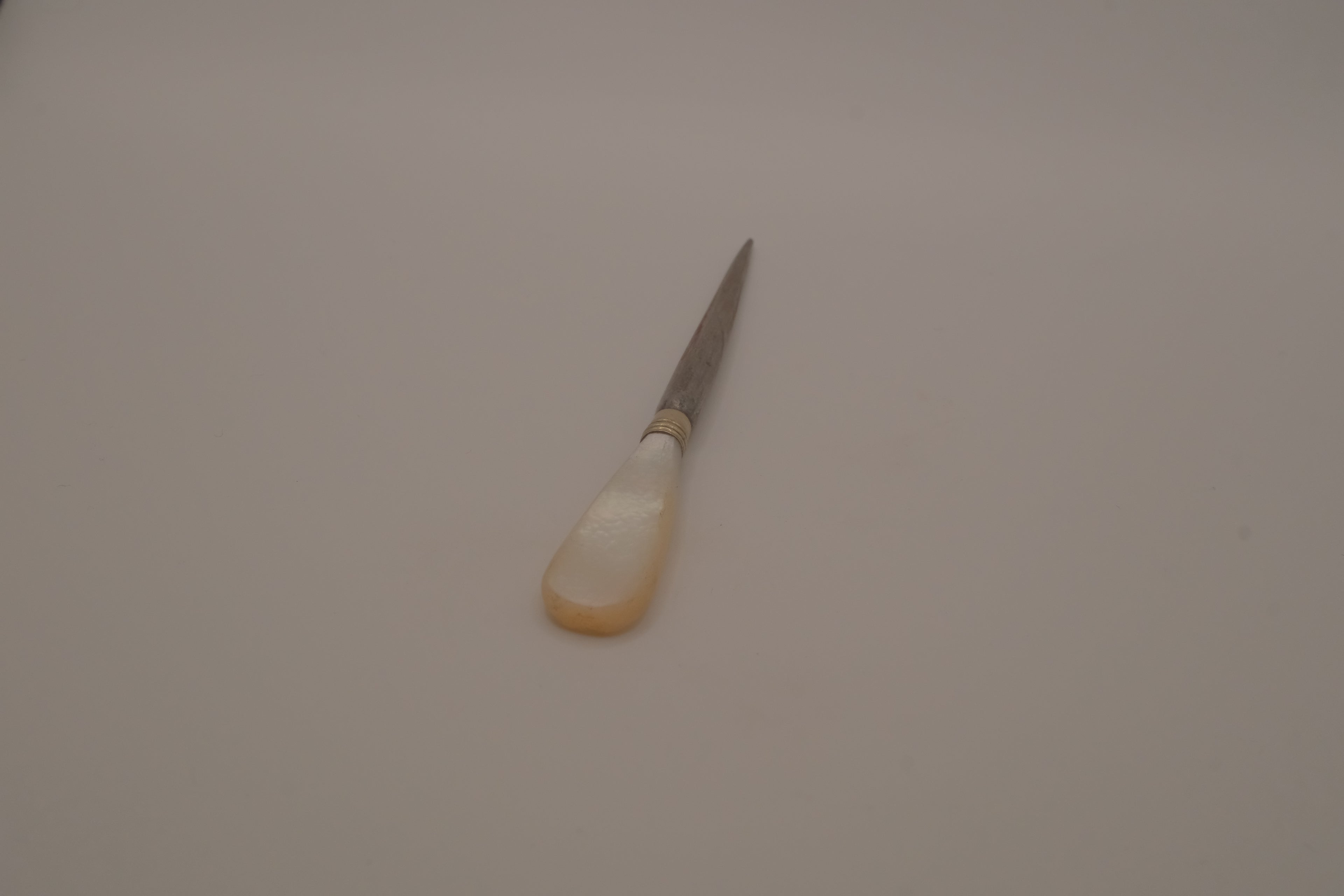 Antique Victorian-era Mother of Pearl hair stick